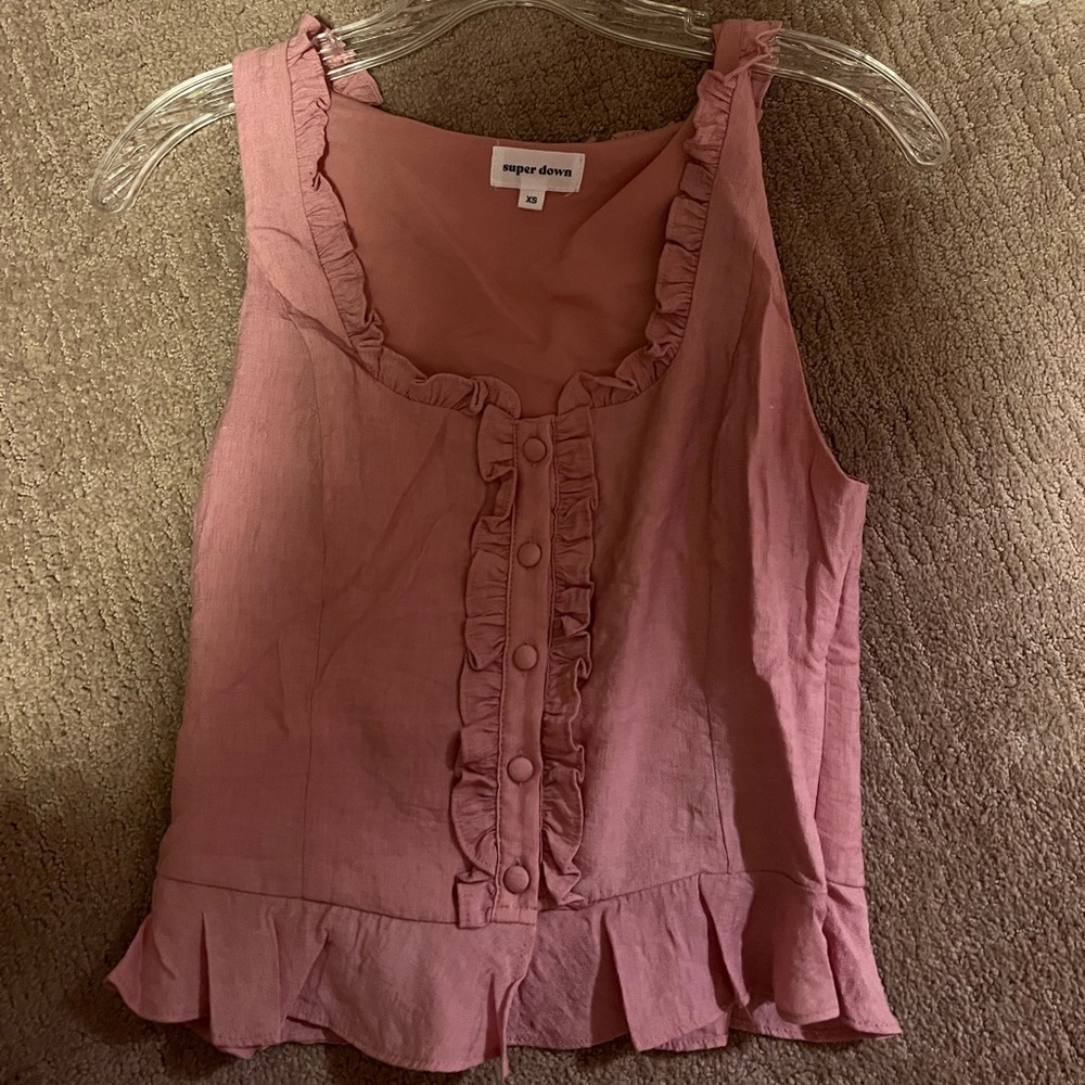 Superdown top from revolve